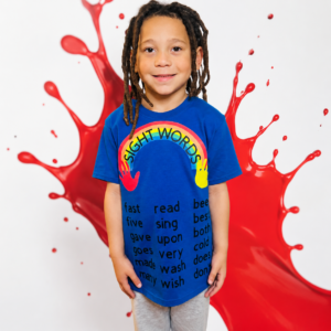 2nd Grade Sight Word Shirt (Blue)