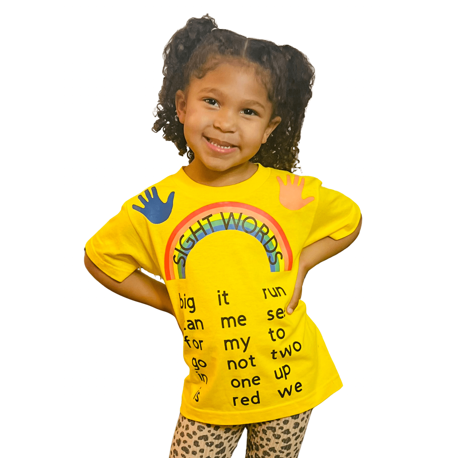 Pre-K Sight Word Shirt (Yellow) - Image 2